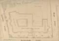 Architect's outline ground floor plans for the University College c 1877